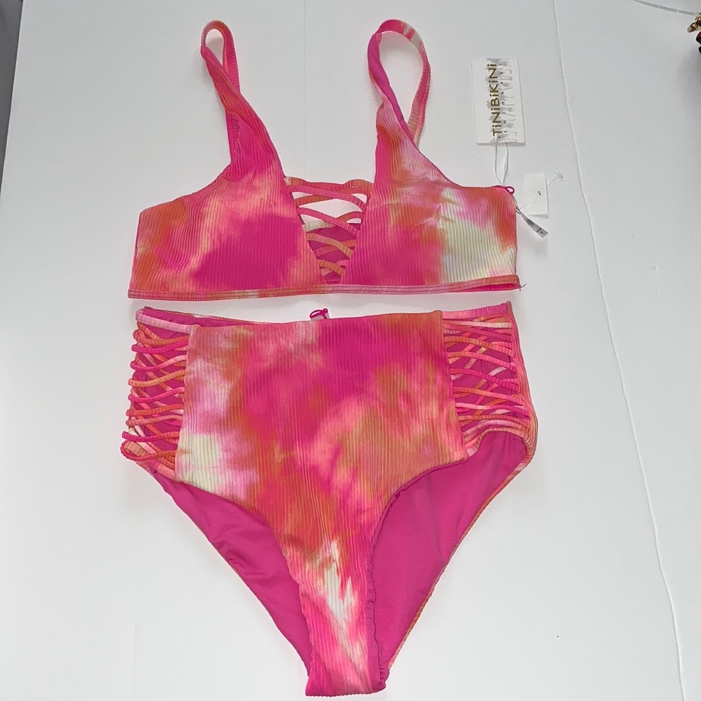 TINI Bikini tie dye XL NWT bikini